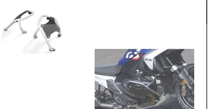 Engine protection bar